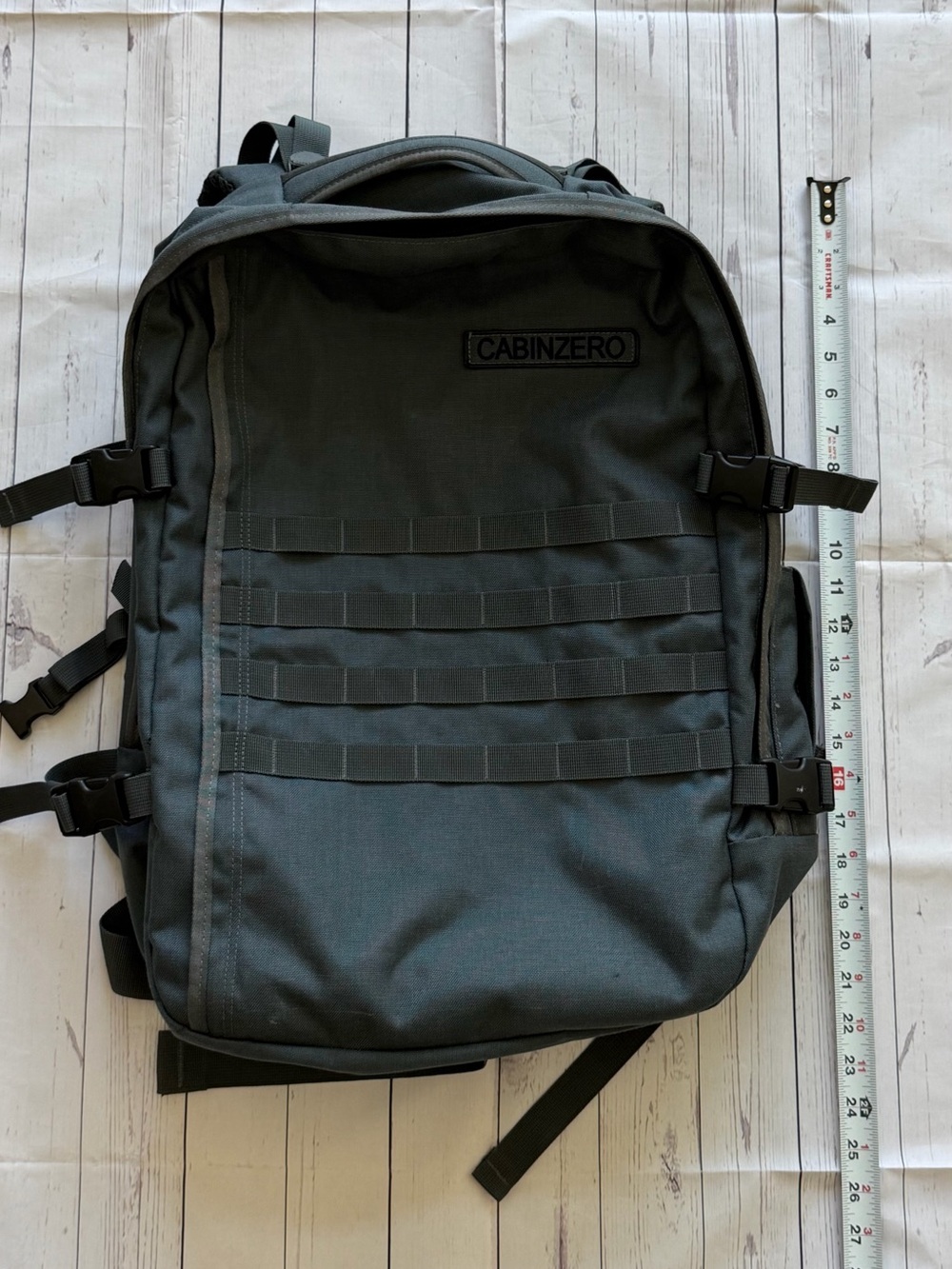 USED - CabinZero Military 44L – Military Grey (2018 Version)